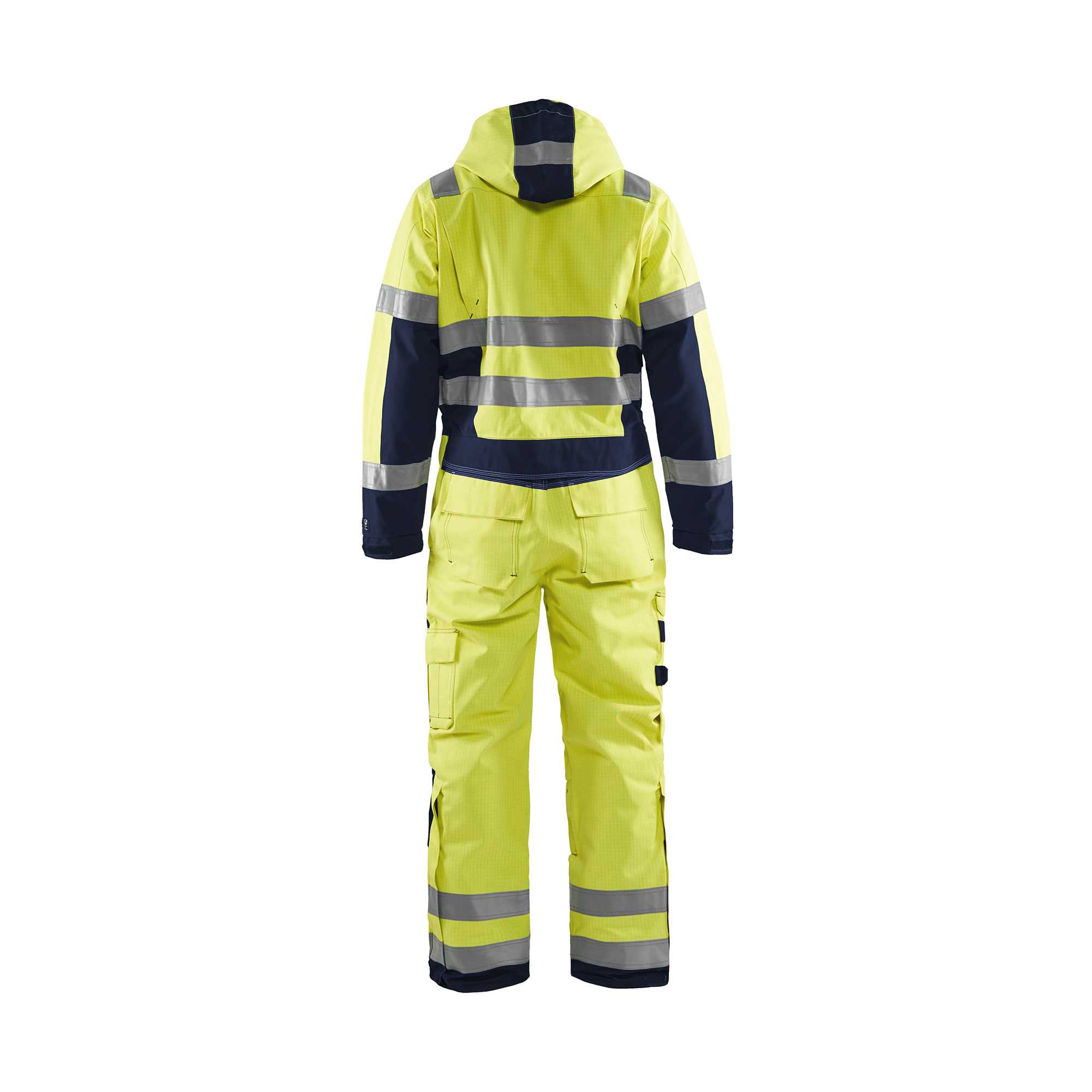 BLAKLADER 63681530 MULTINORM WINTER OVERALL Hi Vis Reflective Work Overall Men - Antistatic